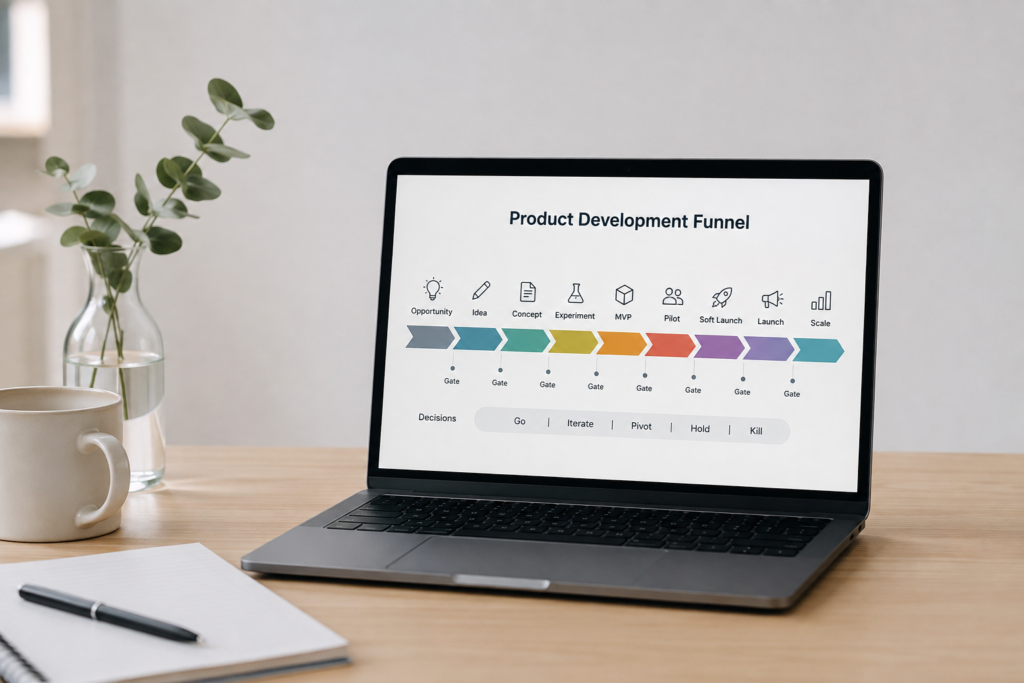 Etapas de experimentación